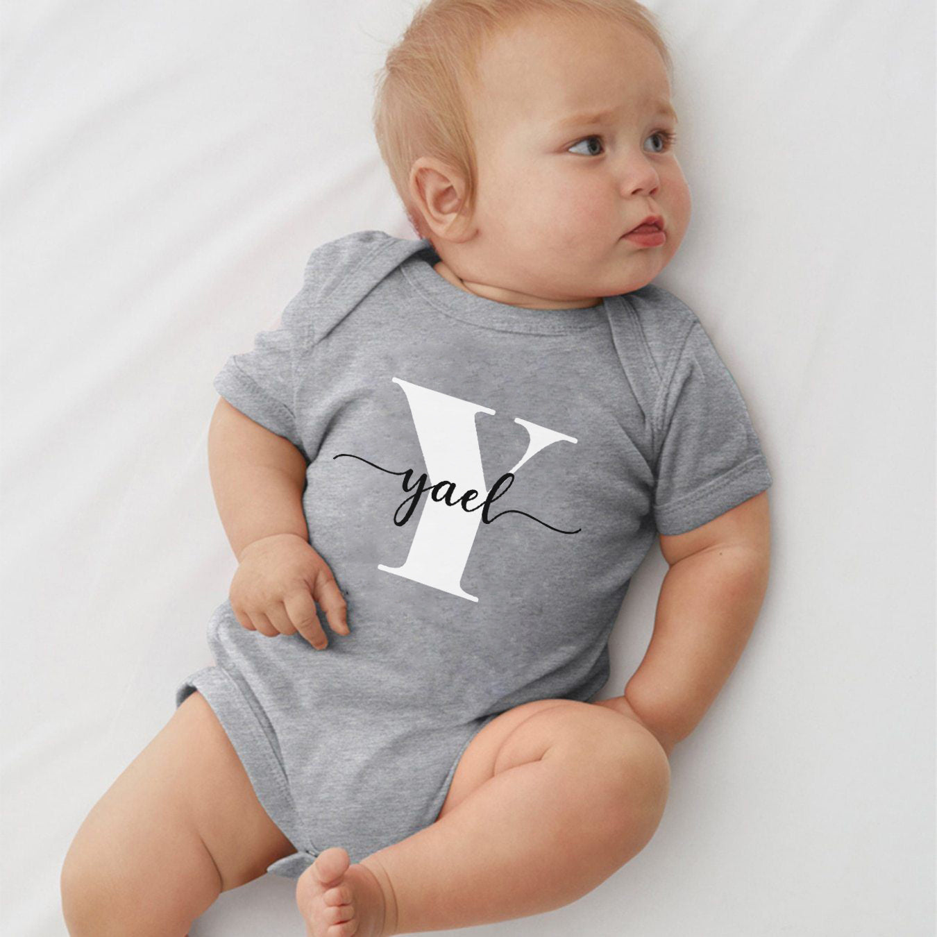 Personalized Baby Name Bodysuit Custom Newborn Name Clothing Personalized Baby Name Bodysuit Custom Newborn Name Clothing